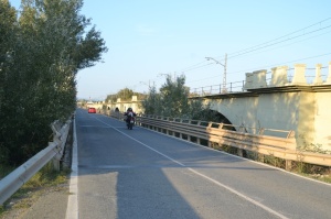 Puente sobre el Río Aragón, en Marcilla.